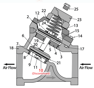 1-1/2" Auto Air Valve (NORMALLY CLOSED)