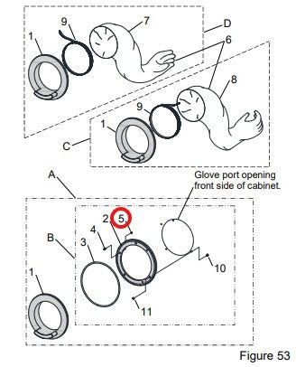 Clemco 12760 Nut, 10-24 Hex