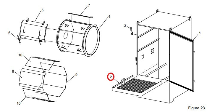 Clemco 14417 - Parts Tray, BNP164