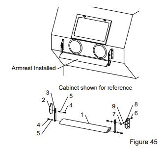 Clemco 24900 Arm Rest Assembly