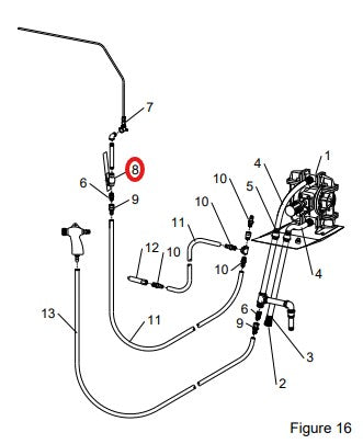 Clemco 19532 Valve Assembly, Window Wash