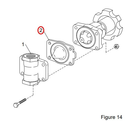 Clemco Light Weight Metering Valve, LMV) replacement diaphragm