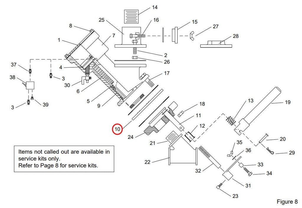 Clemco 20497 Seat Plate
