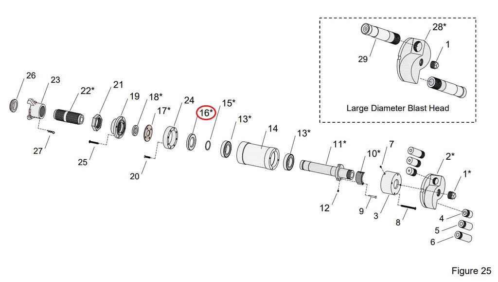 Clemco 02613 - Bearing Seal