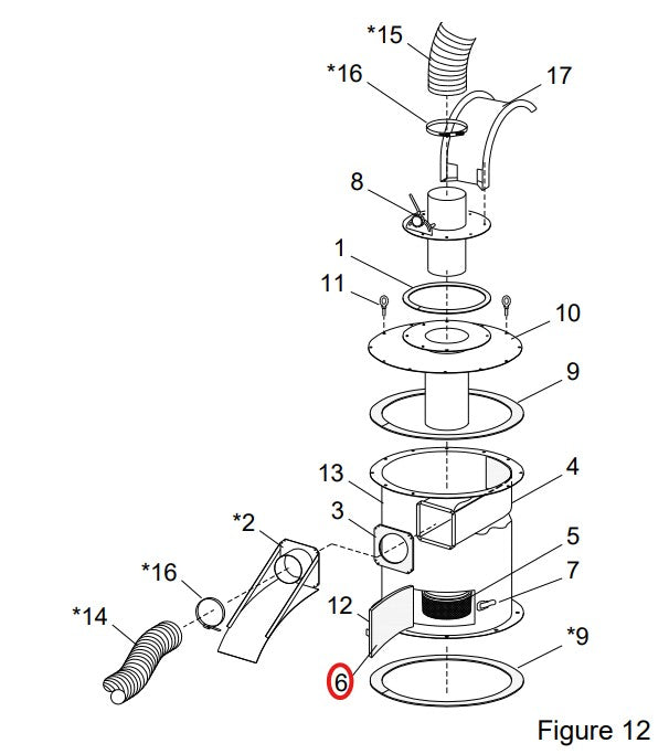 Clemco 11745 Door Gasket