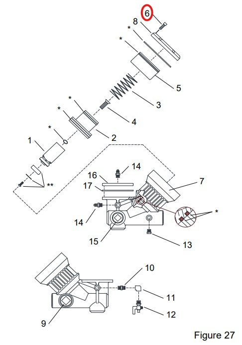 Clemco 22611 Screw, SKT HD, 5/16