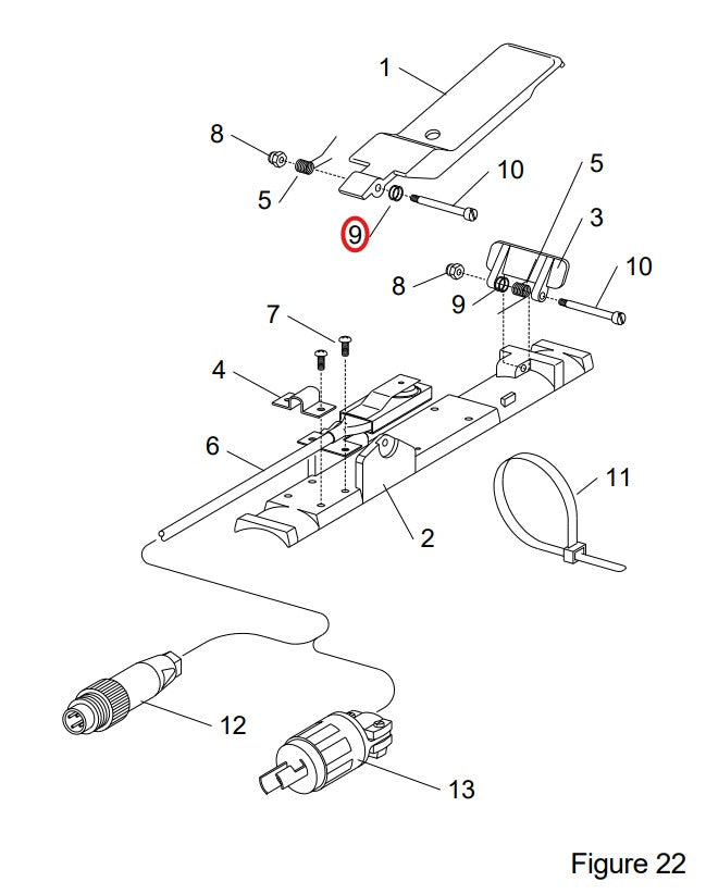 Clemco RLX Remote Control Spacer Washer