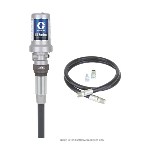 Graco 24H801 Ld Series 3:1 Stationary Oil Pump Package - Preset Meter Type - Flex Extension