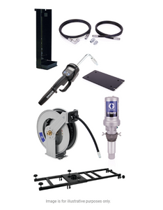 Graco 24H702 Ld Series 3:1 Stationary 275 Gallon (1040 Liter) Pump Package - Manual Meter Type