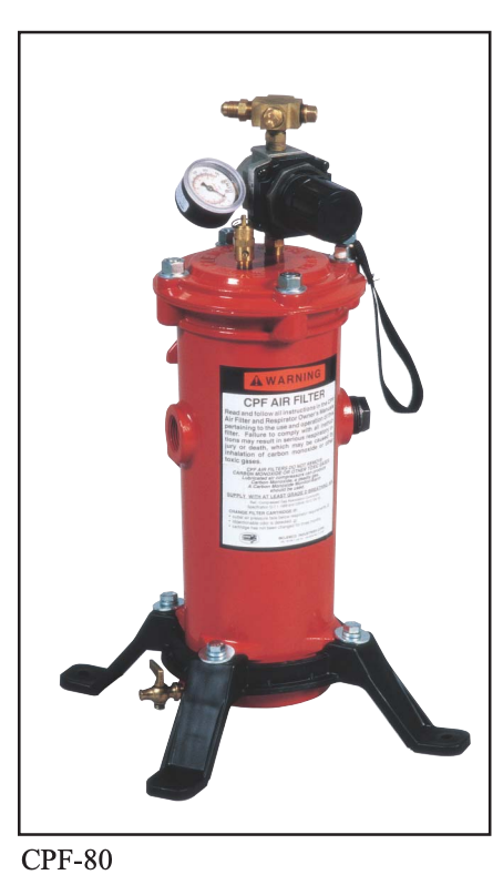 Clemco 03527  CPF80 Airline Filter 4 Outlet