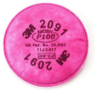 3M 2091 Particulate Filter P100