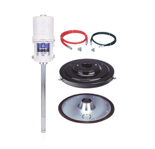 Graco 223108 Fire-Ball® 425 50:1 120 Lb. (55 Kg) Grease Pump - Stationary Supply Package