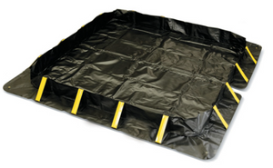 Eagle Talon™ SX Berm, 10'x45'x1', 3366 Gal. Spill Capacity, Black