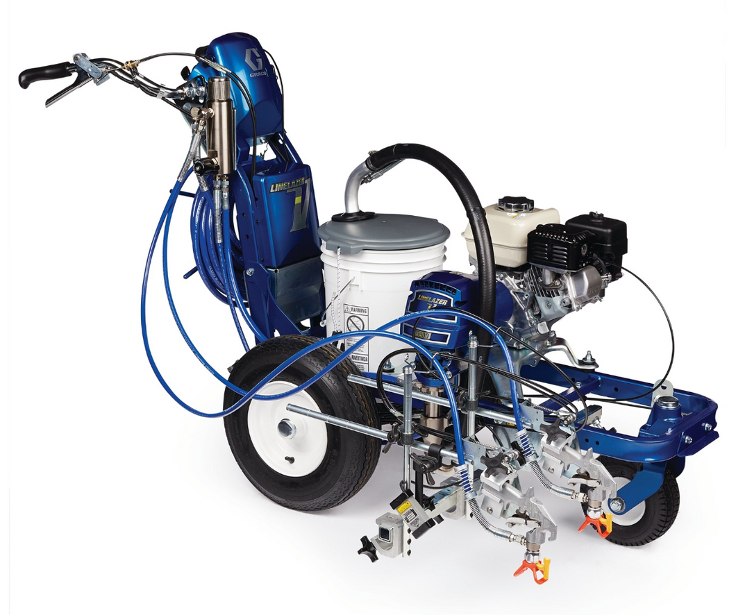 Graco 17K579 LineLazer V 3900 HP Automatic Series Gas Airless Line Striper, 2 Auto Guns