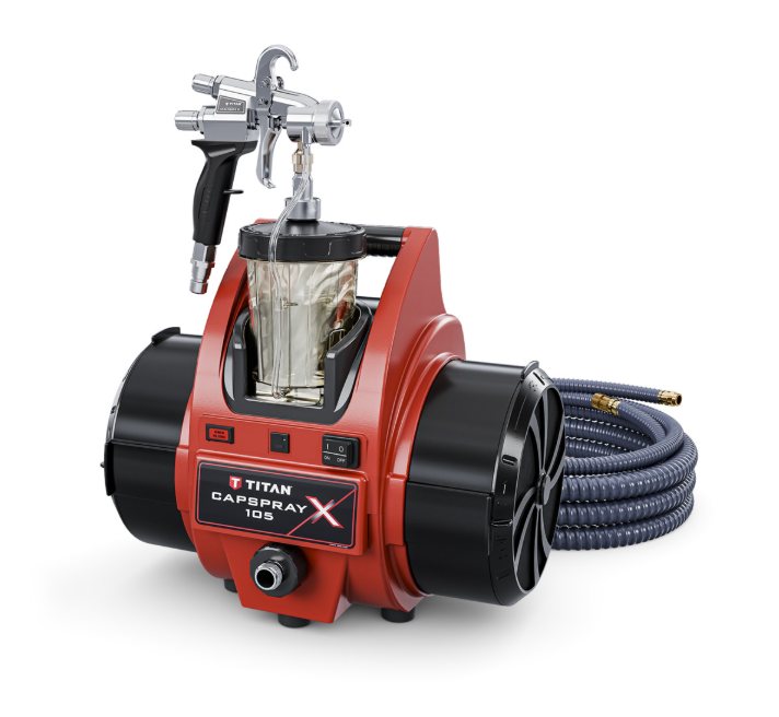 Titan 2458990 CAPSPRAY X 105, COMP, 120V