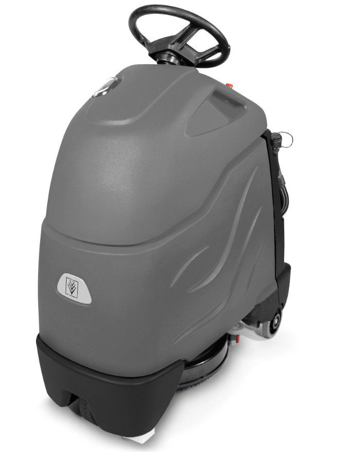 Chariot™ 2 iScrub 20 + 130 Wet + Pad + OBC Stand-On Floor Scrubber