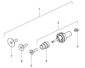 Wagner Powder 2322529 PEM-X1 F Electrode Holder ET