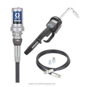 LD Series 5:1 Universal Stationary Oil Pump Package - Manual Meter Type
