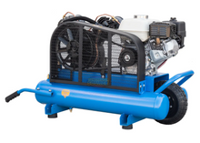 Load image into Gallery viewer, Puma Industries PUK5508G 8 Gallon Gas Powered Air Compressor with Honda Engine Wheel Barrow Style