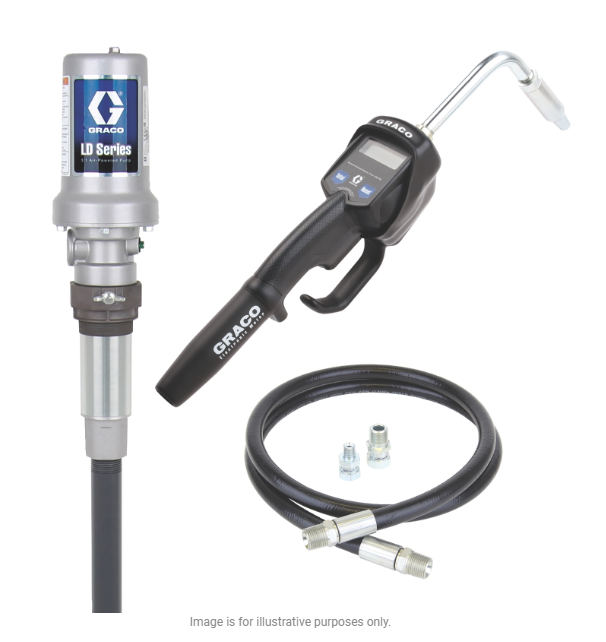 Graco 24H964 Ld Series 5:1 Stationary Oil Pump Package - Manual Meter
