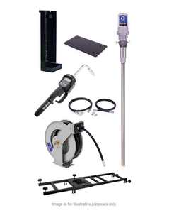 Graco 24H868 Ld Series 5:1 Stationary 275 Gallon (1040 Liter) Oil Pump Package - Npt