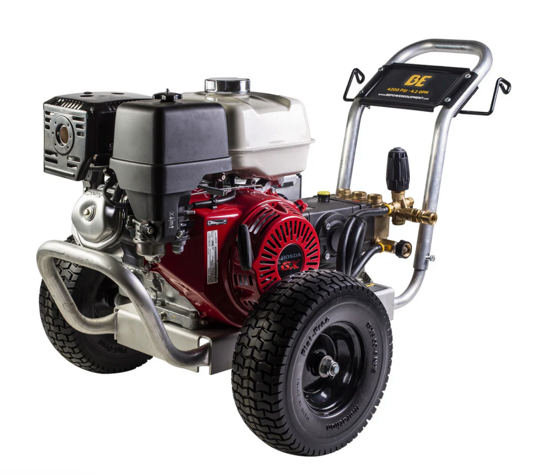 BE B4213HABGS 4,200 PSI 4.2 GPM Cold Water Gas Pressure Washer