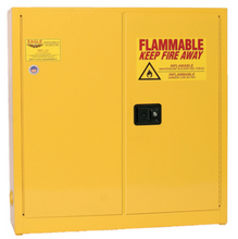 Load image into Gallery viewer, 24 Gallon Flammable Liquid Cabinet, Wall Mount, Justrite 1975X