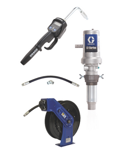 Graco 24J735 Ld Series 5:1 Tank Mount Oil Pump With Sd™ Series Hose Reel Packages - Manual Meter Type