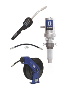 Graco 24K837 Ld Series 5:1 Oil Pump With Sd™ Series Hose Reel Package - Manual Meter Type