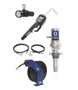 Graco 24K798 Ld Series 5:1 Deluxe Oil Pump With Sd™ Series 1/2 In. X 50 Ft. Hose Reel Package - Manual Meter Type