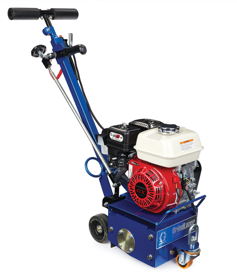 Graco 26A578 GrindLazer Standard DC87 G Gas-Powered Scarifier (w/ Carbide Flat 8