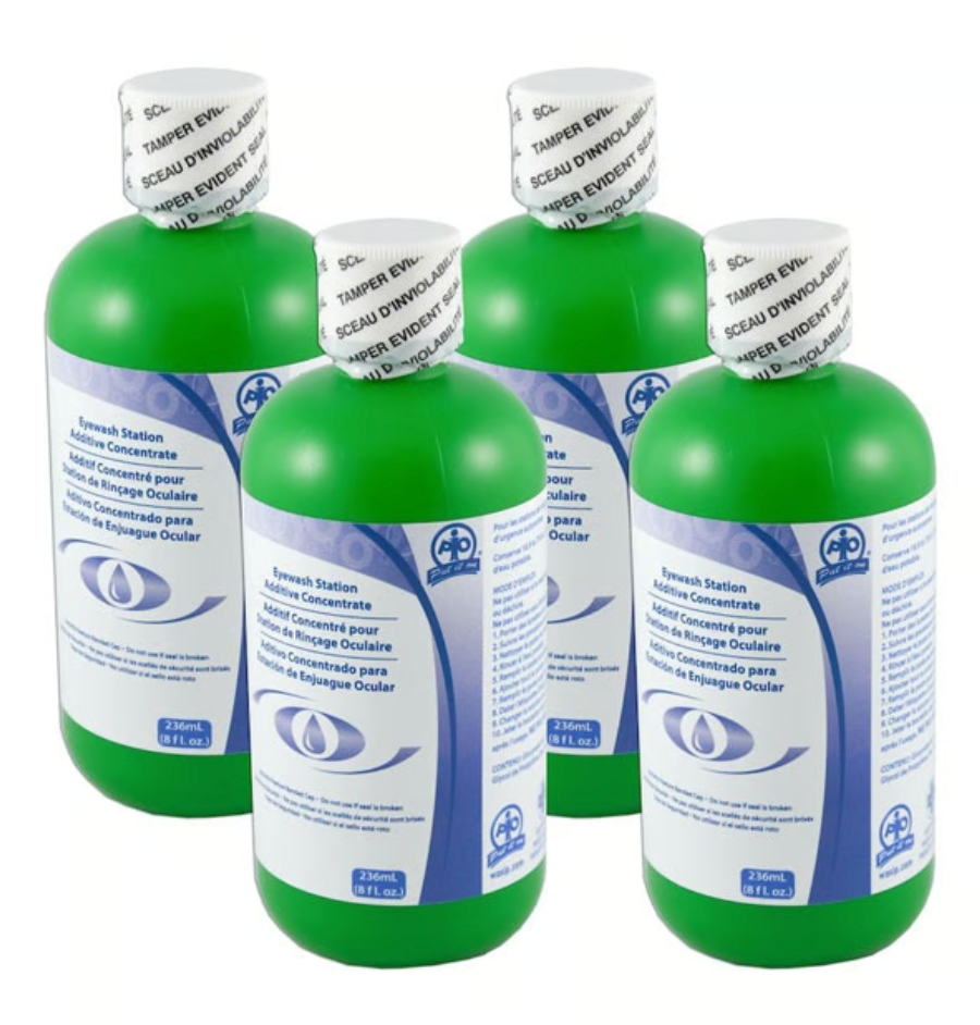 Hughes Eyewash Additive Solution, 4-pack, USA