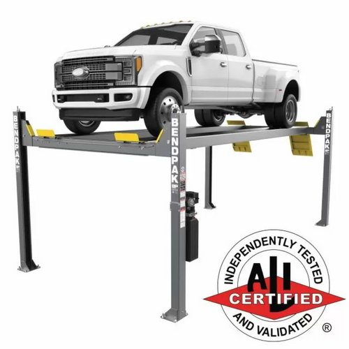 BendPak 5175624 HDS-14XT 14,000-lb. Capacity / High-Rise Four-Post Lift / Extended Runways