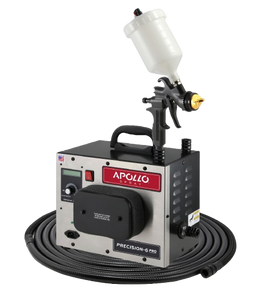 Apollo P6PRO+110-7700GT-600 PRECISION-6 PRO PLUS Turbo Paint Spray System with 600cc Gravity Cup