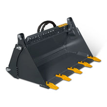 Load image into Gallery viewer, MechMaxx 44" 4-In-1 Combo Mini Skid Steer Bucket Attachment With Quick Attach, Universal Mount