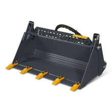 Load image into Gallery viewer, MechMaxx 44" 4-In-1 Combo Mini Skid Steer Bucket Attachment With Quick Attach, Universal Mount