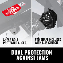 Load image into Gallery viewer, MechMaxx 84" 3 Point PTO Snow Blower 24" Impeller Diameter 360° Snow Chute (PTO Shaft Included with Slip Clutch), 35-95 HP, TSB84