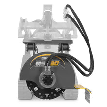 Load image into Gallery viewer, MechMaxx 20'' Flywheel Diameter Mini Skid Steer Stump Grinder with 24 Carbide Teeth, MSG20