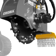 Load image into Gallery viewer, MechMaxx 20'' Flywheel Diameter Mini Skid Steer Stump Grinder with 24 Carbide Teeth, MSG20