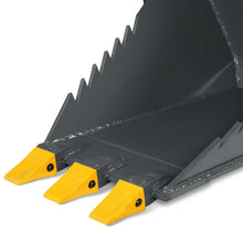 Load image into Gallery viewer, MechMaxx 48" Skid Steer Stump Bucket Wrecker with Universal Quick Attach, Bolt-On Cutting Teeth, SBE53