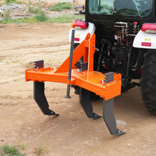 Load image into Gallery viewer, MechMaxx Heavy Duty 3 Shank Subsoiler Plow Ground Ripper 3 Point Hitch Cat1&amp;2, SS3S