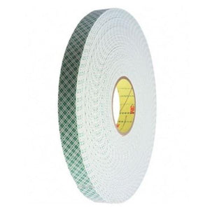 3M Double Coated Urethane Foam Tape 3/4"x72Yards