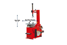 Load image into Gallery viewer, Tuxedo Lifts TC-430 Compact Swing-Arm Tire Changer – 38" Max Wheel, 12"–21" Inside / 10"–18" Outside Rim Clamp