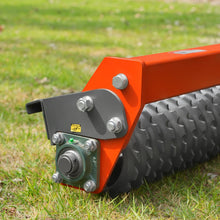 Load image into Gallery viewer, MechMaxx 84" Cultipacker with 37 Ductile Iron Wheels, Scraper Bar Included, Category 1 and 2, 3 Point Hitch Tractor Attachment, TCP1084