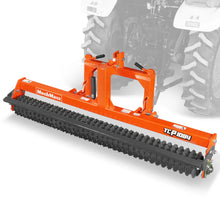 Load image into Gallery viewer, MechMaxx 84" Cultipacker with 37 Ductile Iron Wheels, Scraper Bar Included, Category 1 and 2, 3 Point Hitch Tractor Attachment, TCP1084