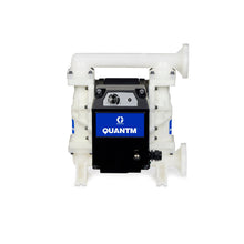 Load image into Gallery viewer, Graco TE30-0292 QUANTM i30, 1"Flange, Polypropylene Electric Diaphragm Pump, 240 VAC 1Ph, AL Center, PP Seat, TP Ball, TP Diaphragm