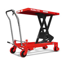 Load image into Gallery viewer, MechMaxx Mobile Scissor Lift Table Cart 2200lbs Capacity, Platform Size, 39.4” x 20.2”, Height 39.4”, TF22