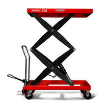Load image into Gallery viewer, MechMaxx Mobile Double Scissor Lift Table Cart 2200lbs Capacity, Platform Size, 47.2" x 24", Height 66.9", TFD22
