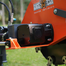 Load image into Gallery viewer, MechMaxx 24'' Cutting Wheel Hydraulic Cylinders Stump Grinder, (PTO Shaft Included with Slip Clutch), 35-60hp, TSG61