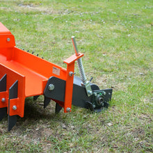 Load image into Gallery viewer, MechMaxx 84" Heavy Duty Soil Pulverizer, Single Spiked Roller, 29 Shanks, Category 1 and 2, 3 Point Hitch Tractor Attachment, TSP84